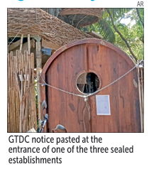 GTDC seals three Vagator restaurants over unpaid lease dues 1 Screenshot 2026 03 03 080708