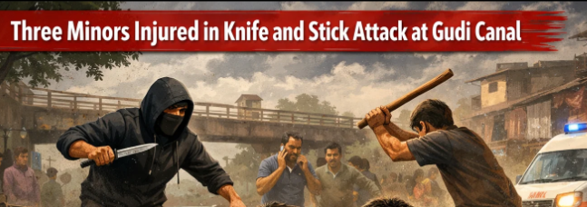Three Minors Injured in Alleged Knife and Stick Attack at Gudi Canal in São José de Areal 1 Screenshot 2026 03 04 101221