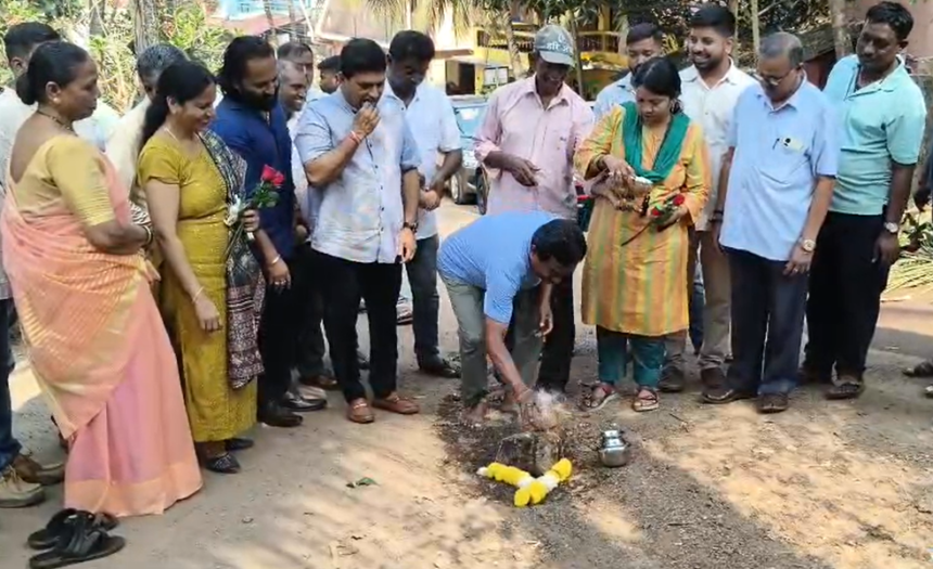 Vasco MLA Krishna Salkar Lays Foundation Stone for Retaining Wall Near Gomateshwar Temple in Sasmollem 1 Screenshot 2026 03 05 120821