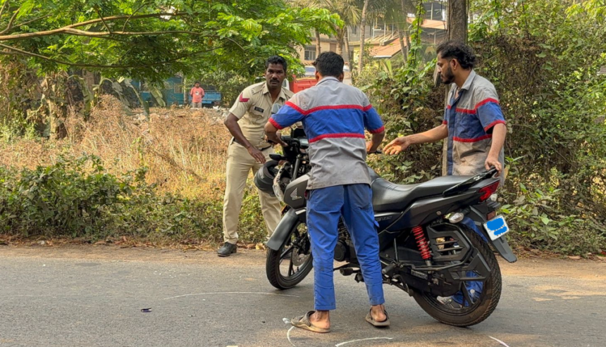 Three Motorcycles Collide at Gudi in Quepem, Riders Escape with Minor Injuries 1 Screenshot 2026 03 06 095853