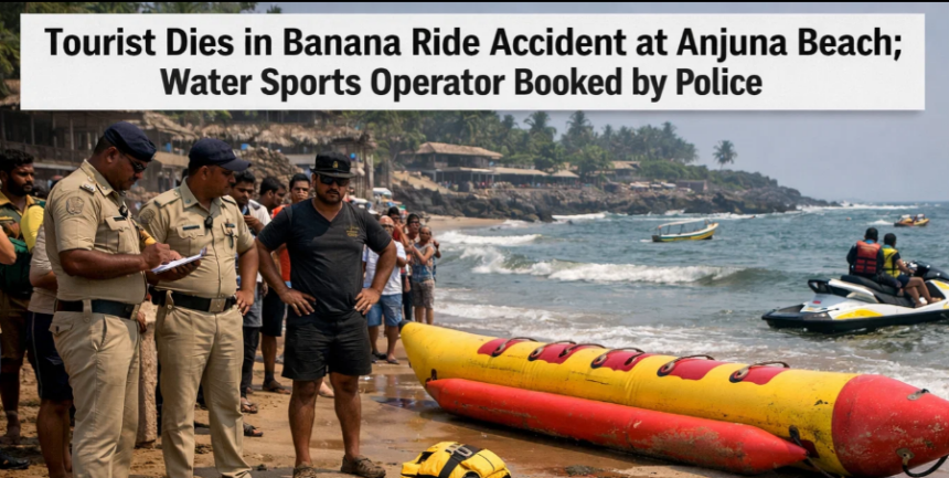 Tourist Dies in Banana Ride Accident at Anjuna Beach; Water Sports Operator Booked by Police 1 Screenshot 2026 03 16 102051
