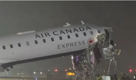 Air Canada Jet Collides with Fire Truck at LaGuardia Airport; Flights Halted Amid Emergency Response 1 Screenshot 2026 03 23 114012