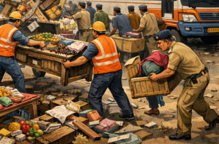 Encroachment Drive at Patto Bus Stand: Authorities Clear Illegal Stalls Following High Court Order 1 Screenshot 2026 03 24 114745
