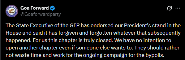 GFP Says ‘Chapter Closed’, Urges Focus on Bypolls 1 Screenshot 2026 03 24 173711