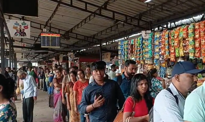 Chaos at Margao KTC Bus Stand: Long Queues, Passengers Allege Staff Negligence 1 Screenshot 2026 03 25 091318