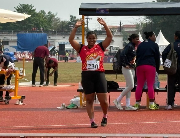 Goa’s Manasi Kunkalkar Wins Gold in Women’s Shot Put at Khelo India Tribal Games 2026 1 Screenshot 2026 03 31 113527