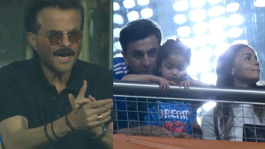 Sanju Show Inside, Bollywood Show Outside as Anil Kapoor, Ranbir Cheer and Light Up Wankhede During T20 World Cup Semis 1 Untitled design665