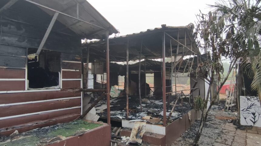 Early Morning Fire Destroys Two Cottages in Calangute; Foul Play Suspected 1 WhatsApp Image 2026 03 04 at 8.27.46 AM