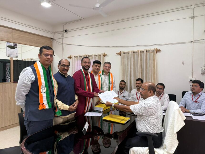 Ponda By-Poll: Congress Candidate Dr. Ketan Bhatikar Files Nomination Amid Show of Strength 1 WhatsApp Image 2026 03 23 at 12.32.36 PM