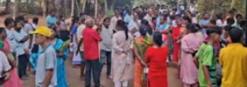 Tension at Chimbel Gram Sabha as Villagers Demand Open-Air Meeting 1 image 25