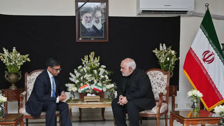 India Sends Condolences to Iran Over Ayatollah Khamenei’s Death 1 pmklheag vikram misri meets iran ambassador 650x400 05 March 26 2