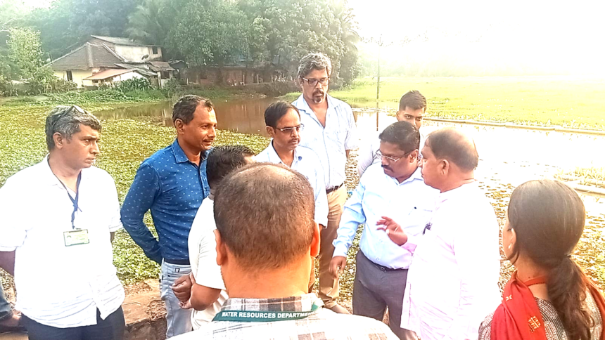 River Sal pollution under scanner; WRD minister orders joint inspection report 1 sal inspection 1