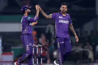 20250525103455 Sunil Narine Ajinkya Rahane BCCI