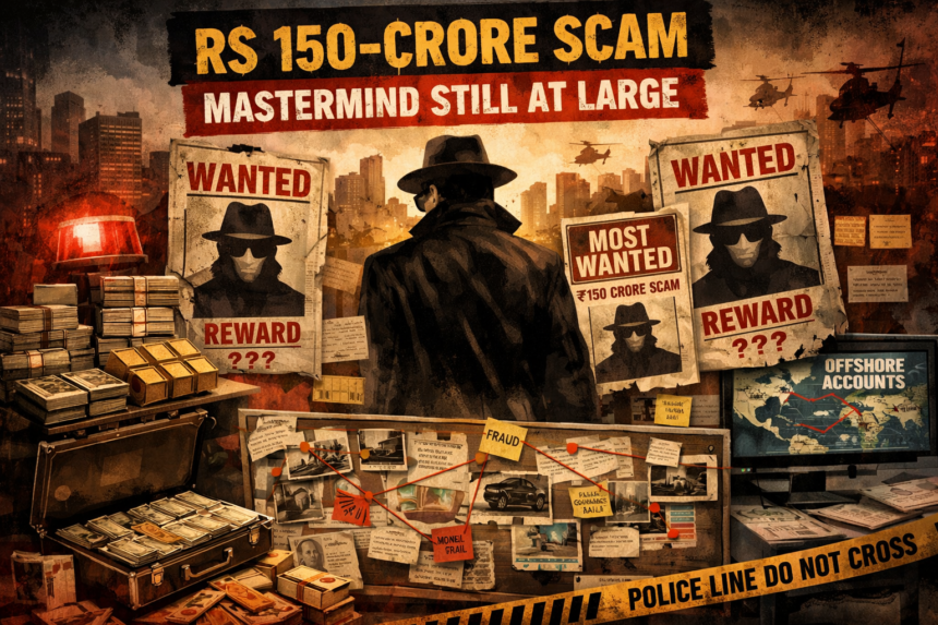 RS 150-CRORE SCAM MASTERMIND STILL AT LARGE 1 20260401 1106 Image Generation simple compose 01kn3rnr8yfadbw4mr4gxwbq9e
