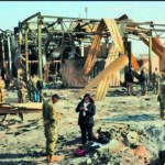 A US military base in Iraq hot by Iran