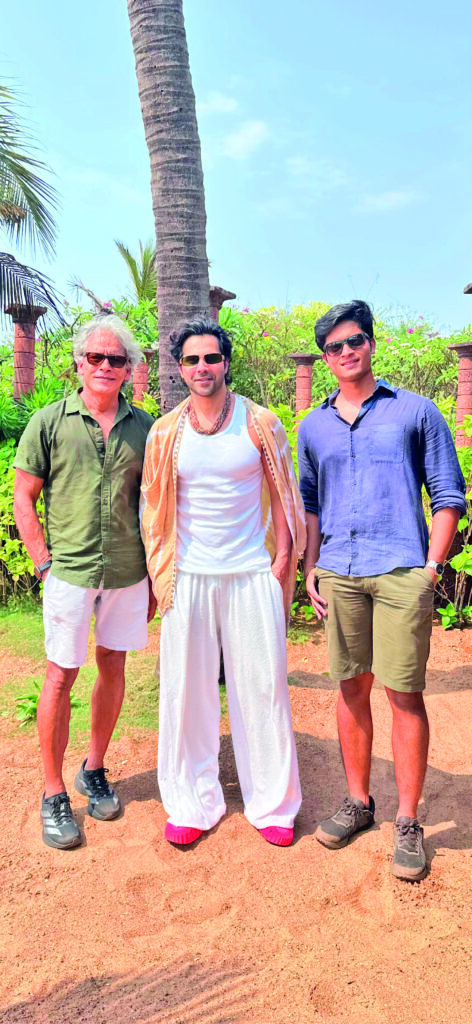 Varun Dhawan rings in 39 with a birthday escape to Goa 2 Actor with Nevilles family