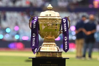 Indian Premier League trophy KKR RCB IPL 2025 Reuters 1200 2025 05 fb9dfc355fa99461a298bd2058300b8f