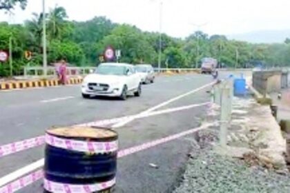 Khandepar Bridge opens after six year delay locals hope for safer