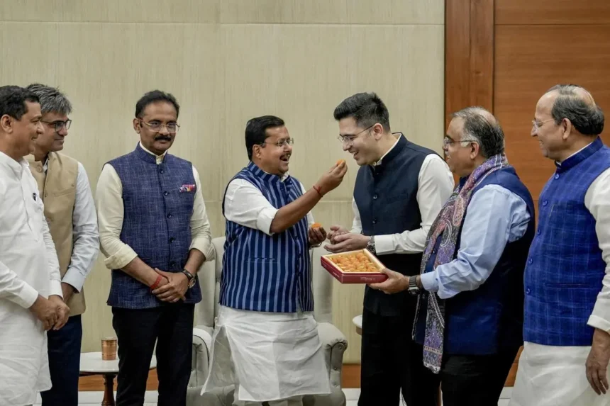 AAP to approach Vice President, seek disqualification of 7 MPs after BJP merger 1 PTI04 24 2026 000258B