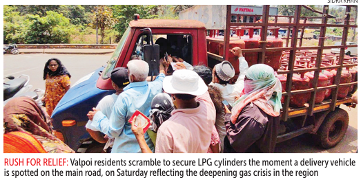 NO DELIVERY, NO RESPONSE: LPG CRISIS GRIPS SATTARI 1 Screenshot 2026 04 06 081612