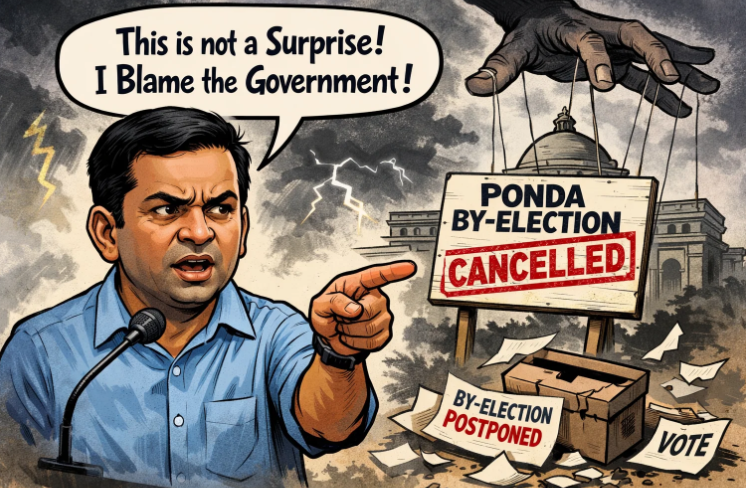 Utpal Parrikar Says Ponda By-Election Cancellation ‘Not a Surprise’, Blames Government 1 Screenshot 2026 04 09 111758