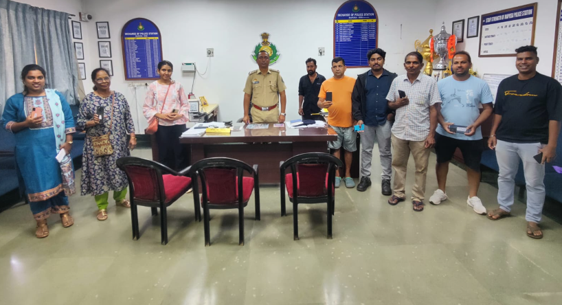 Mapusa Police Return Recovered Mobile Phones to Owners, Boost Public Trust 1 Screenshot 2026 04 10 114046