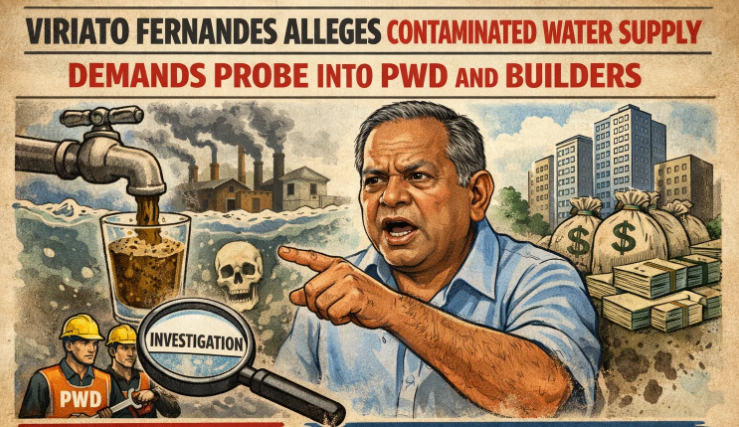 Viriato Fernandes Alleges Contaminated Water Supply, Demands Probe into PWD and Builders 1 Screenshot 2026 04 13 105257