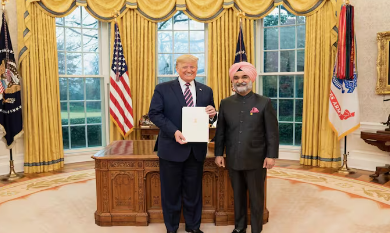Donald Trump Congratulates Taranjit Singh Sandhu on Appointment as Delhi Lieutenant Governor 1 Screenshot 2026 04 17 094819