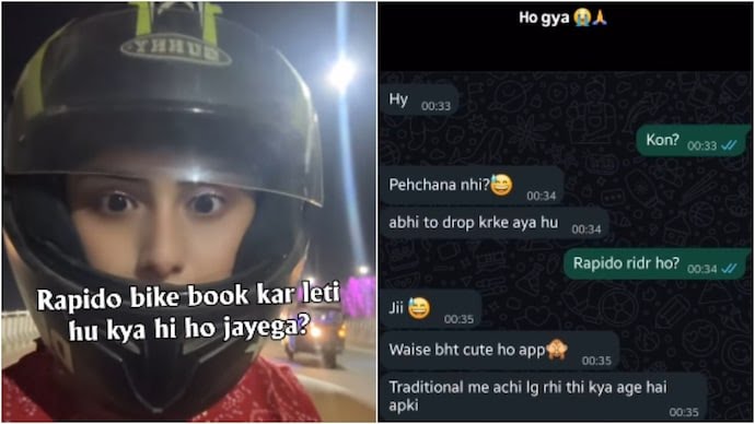 ghaziabad woman shares rapido drivers inappropriate messages photos anushkainstagram 204337605