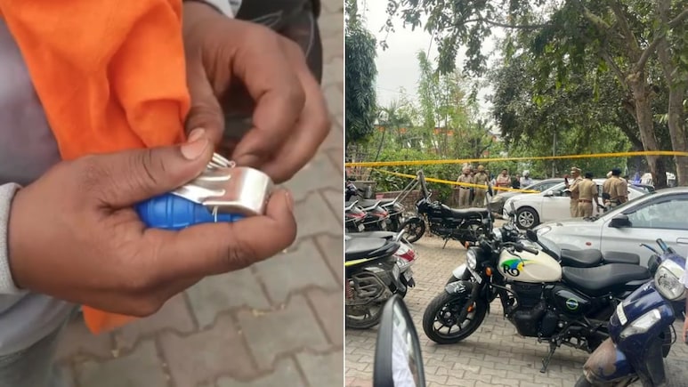 Punjab Police Arrest Five in ISI-Linked Blast Outside BJP Office in Chandigarh 1 kmfkqq68 chandigarh grenade