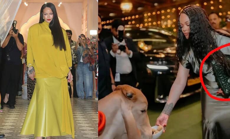 RIHANNA FEEDS CALF, CALFSKIN BAG SPARKS ONLINE OUTRAGE 1 riri 780x470 1