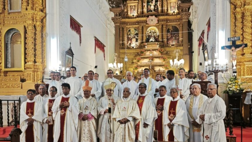 Six Goa Priests Celebrate 50 Years of Service with Solemn Jubilee Mass 1 1FSFzjNzAnCRSNkeo4Mr7UPbK7gUoa0hjwKkPW5M