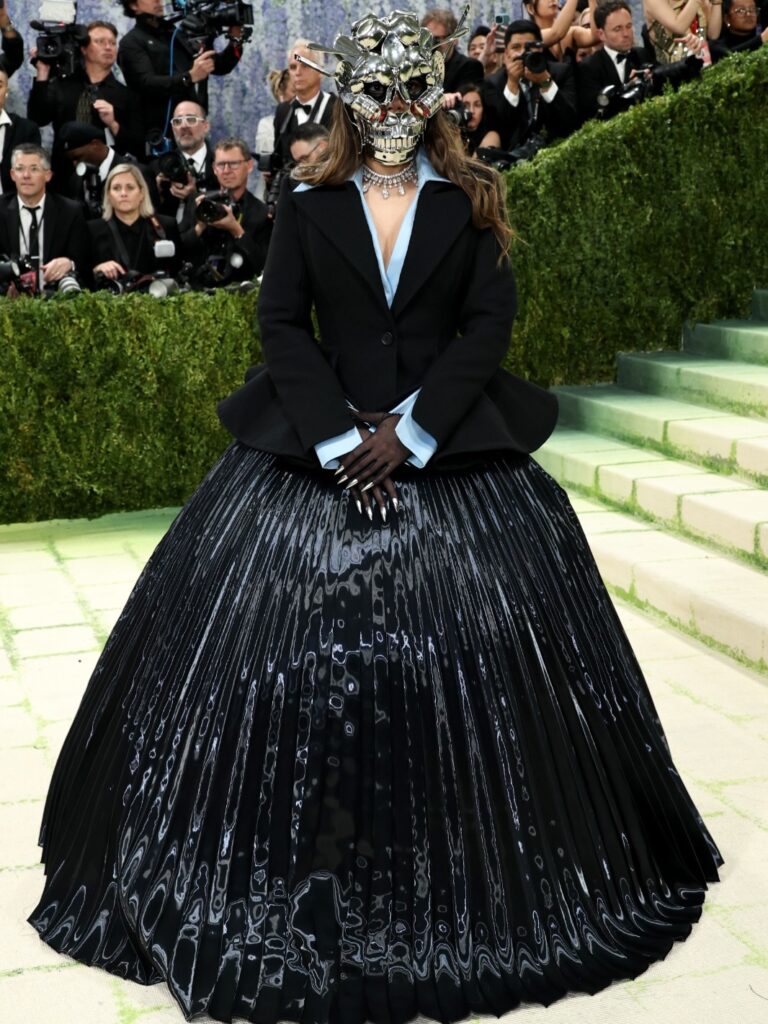 Indian Celebs Shine as Couture Meets Craft at Met Gala 2026 5 Ananya Birla @ananyabirla wore Robert Wun to the MetGala with Subodh Guptas mask interpreti