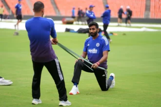 Jasprit Bumrah practice India vs West Indies Test 2025