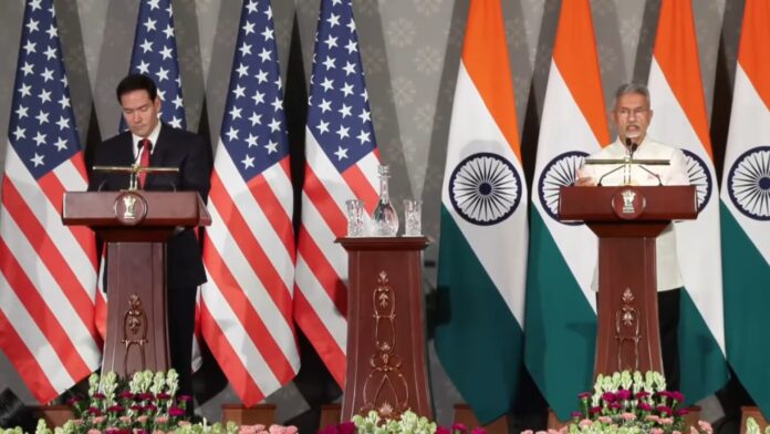 “Good News Soon”: Top US Diplomat Hints At Big Iran Breakthrough From India 1 Press conference by EAM Dr. S Jaishankar and US Secretary of State Marco Rubio. 50 16 screenshot 696x392 1