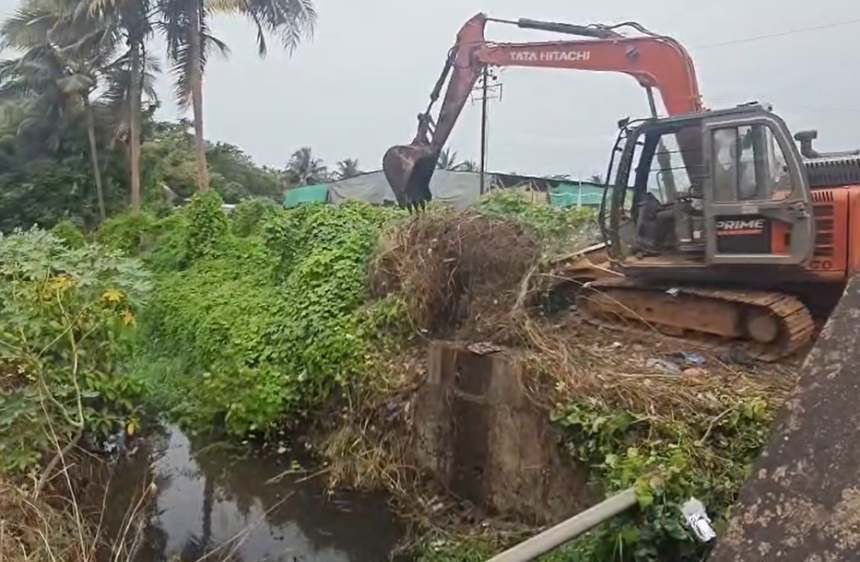 Nullah Cleaning Works Begin in Fatorda at Cost of ₹25 Lakh Ahead of Monsoon 1 Screenshot 2026 05 16 120654