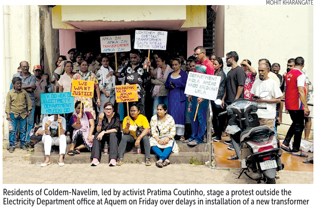 Coldem residents renew protest over delay in transformer installation 1 Screenshot 2026 05 23 084855