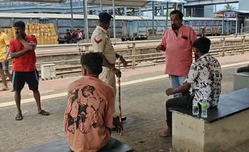 Commotion at Aquem Railway Station After Assault Among Migrant Workers; Policeman Allegedly Manhandled 1 Screenshot 2026 05 26 115811