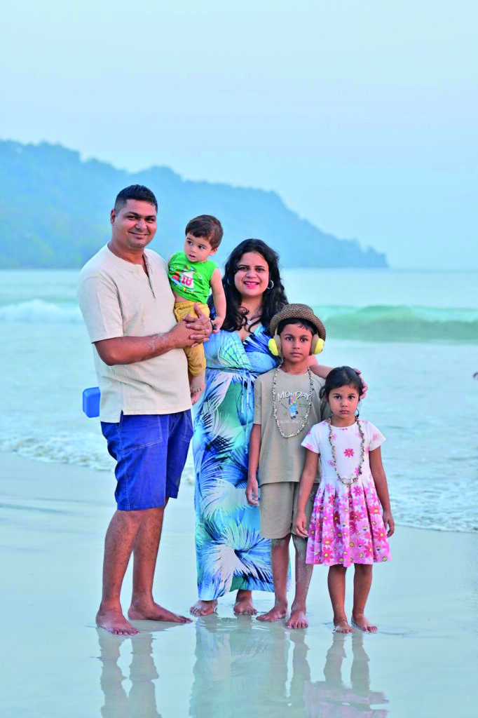 Happy Mother’s Day: a tribute to mothers everywhere 2 Tany Pinto with her family Insert Manifesting dreams through motherhood
