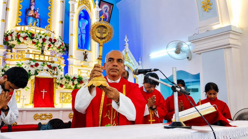Holy Cross feast celebrated with Eucharistic procession, blessings and joyful fellowship in Panarim 1 WhatsApp Image 2026 05 03 at 2.18.37 PM