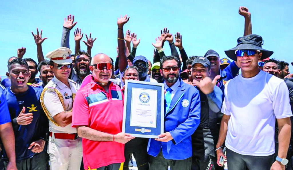 Andaman Islands bag Guinness record for largest Indian flag underwater 2 andaman and nicobar sets guinness world record for largest underwater indian flag unfurling 2026 05 02