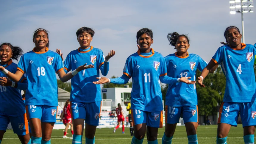 India One Win Away from U-17 World Cup After Dominant Lebanon Victory 1 india womens u17 5 1
