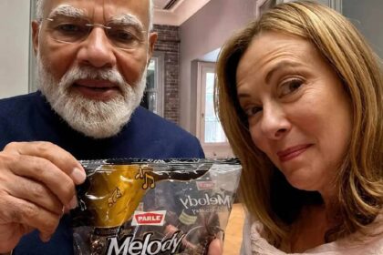 pm modi gifts melody to giorgia meloni revives viral melodi trend in rome 2026 05 20