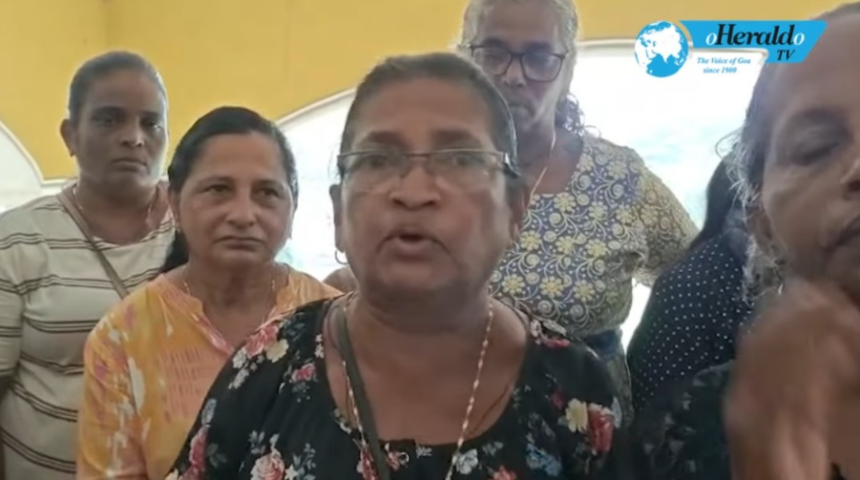 Maina villagers gather in Margao as panchayat appeal hearing gets postponed 1 1000001933