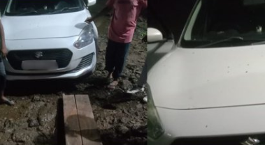 Major Mishap Averted as Car Plunges into River at Sarmanas–Bicholim Ferry Wharf 1 Screenshot 2026 06 03 100512