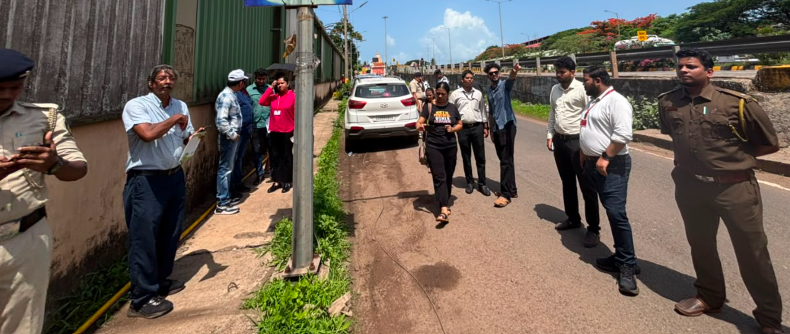 DRSC Joint Inspection at GMC Bambolim Flags Encroachments, Illegal Parking and Electrical Safety Hazards 1 Screenshot 2026 06 16 114857