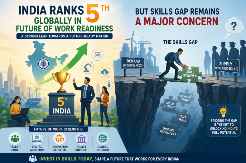 India Ranks 5th Globally in Future of Work Readiness, But Skills Gap Remains a Major Concern: QS Index 2027 1 Screenshot 2026 06 29 152030