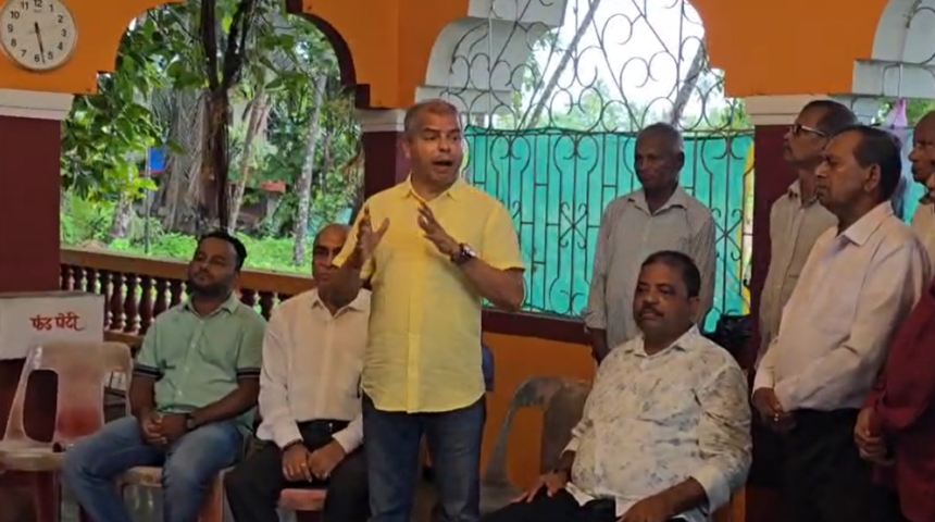Babu Azgaonkar Meets Farmers in Dhargal, Highlights Development and Employment Agenda Ahead of Elections 1 Screenshot 2026 06 30 102045