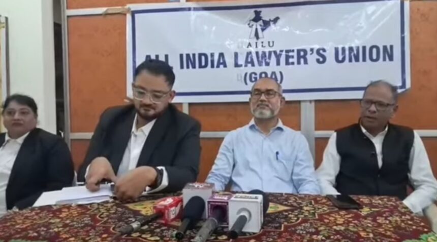 All India Lawyers Union demands apology from Goa CM over remarks on legal profession 1 WhatsApp Image 2026 06 27 at 8.17.15 PM