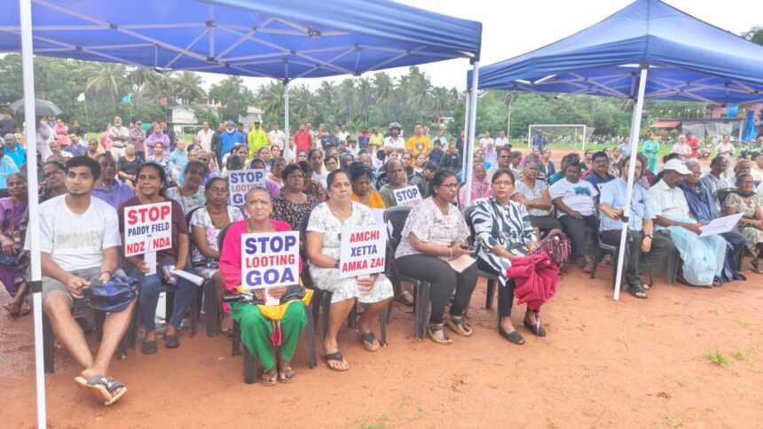 Benaulim rallies against Sec 39A 1 737518640 1759822585017415 7168851092241519238 n